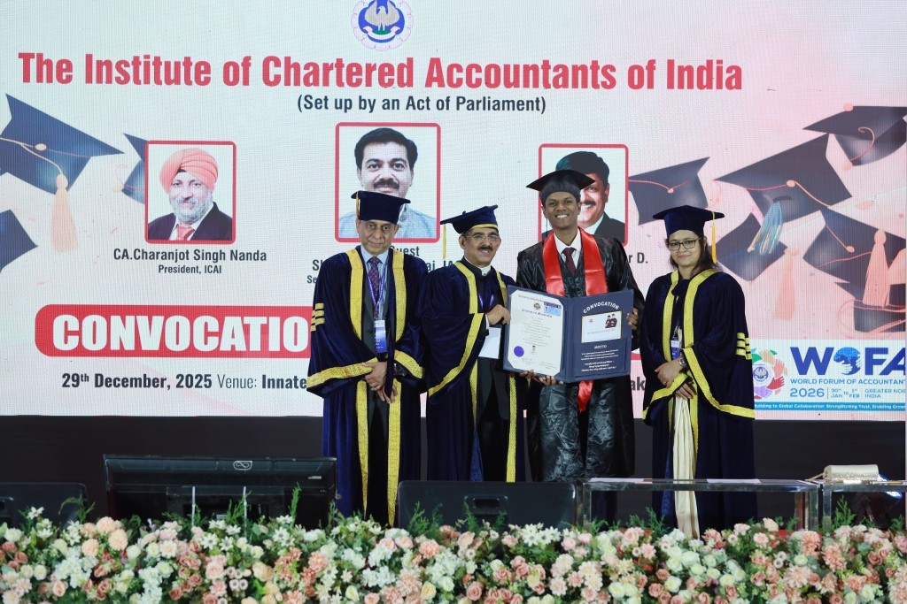 ICAI Convocation December 2025